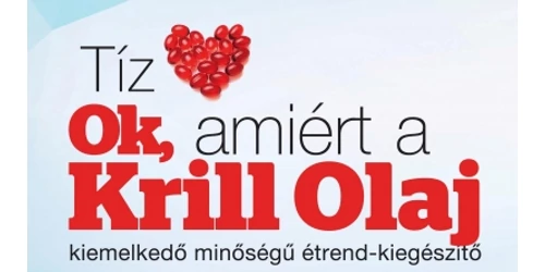 10 ok, amiért a krill olaj kiemelkedő minőségű étrend-kiegészítő