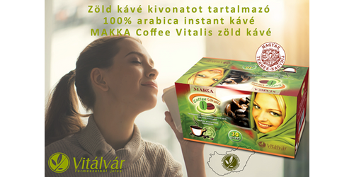 Zöld kávészemekbe zárt fogyás és vitalitás?