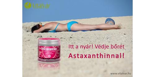 Astaxanthin, a legmodernebb belső napvédő
