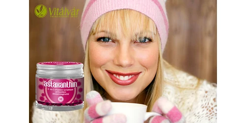 Sapka, sál+Astaxanthin