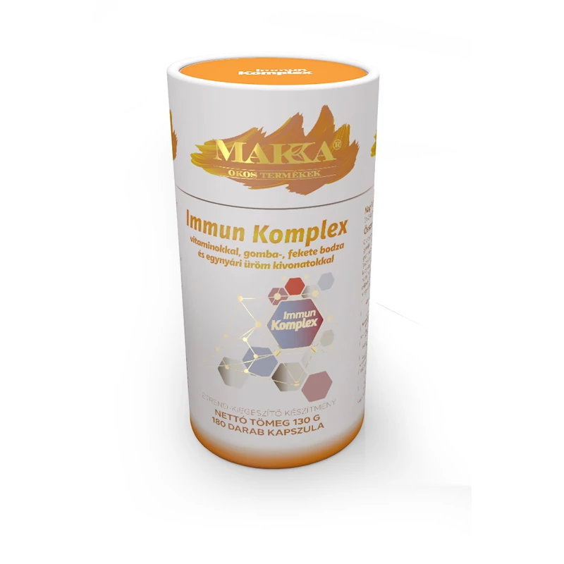 Immun Komplex vitaminokkal- gomba- fekete bodza és egynyári üröm kivonattal